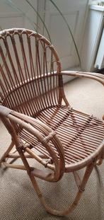Rotan stoel, Ophalen, Gebruikt, Bruin, Riet of Rotan