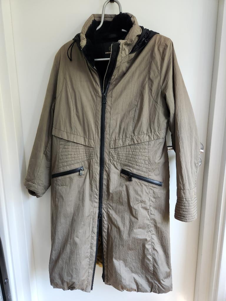 Creenstone tussenjas dames mt 42, Beige, Creenstone, Maat 42/44 (L), Ophalen of Verzenden