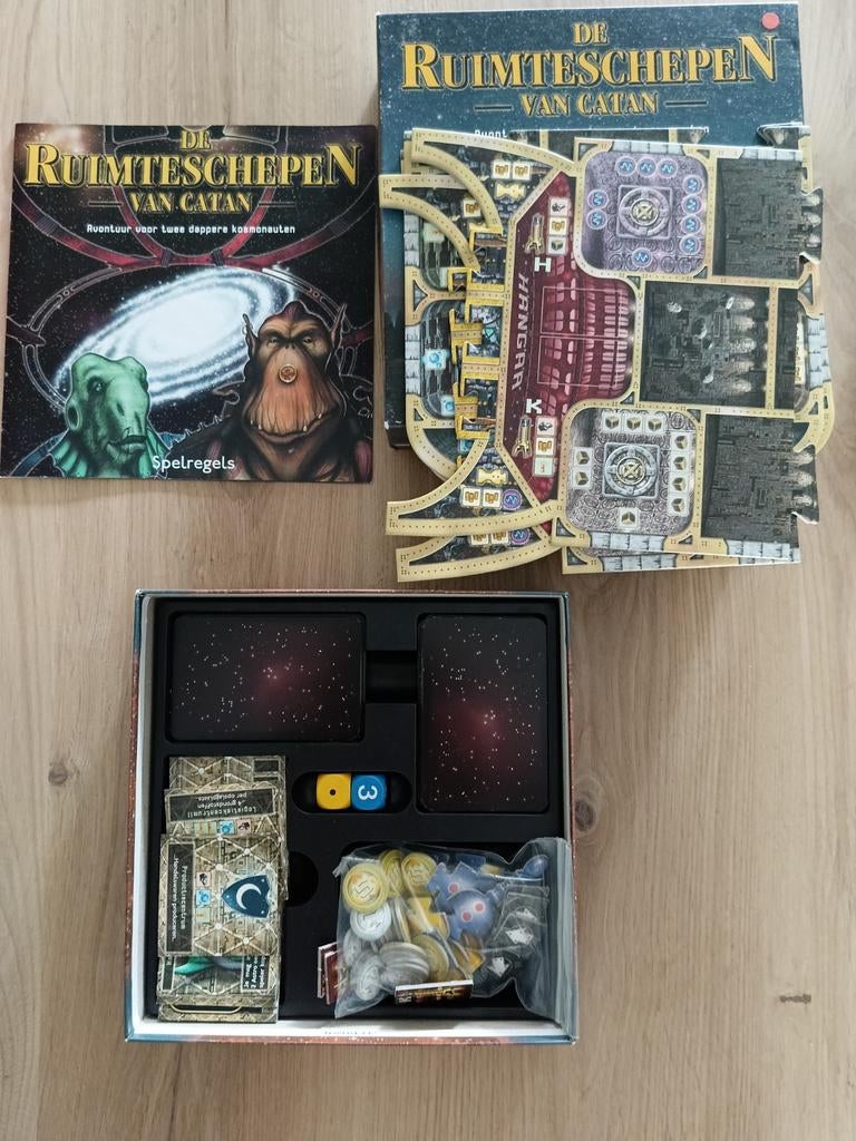 Ruimteschepen van Catan, Ophalen of Verzenden, Zo goed als nieuw