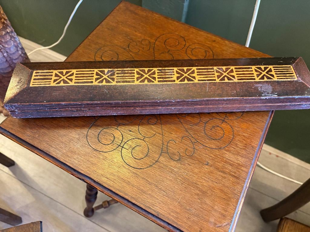 Prachtig Houten Mancala-bordspel., Ophalen of Verzenden