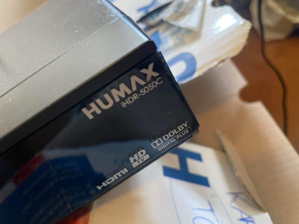 Humax ihdr-5050 + humax ihdr-5300C, Ophalen of Verzenden, Zo goed als nieuw, Humax