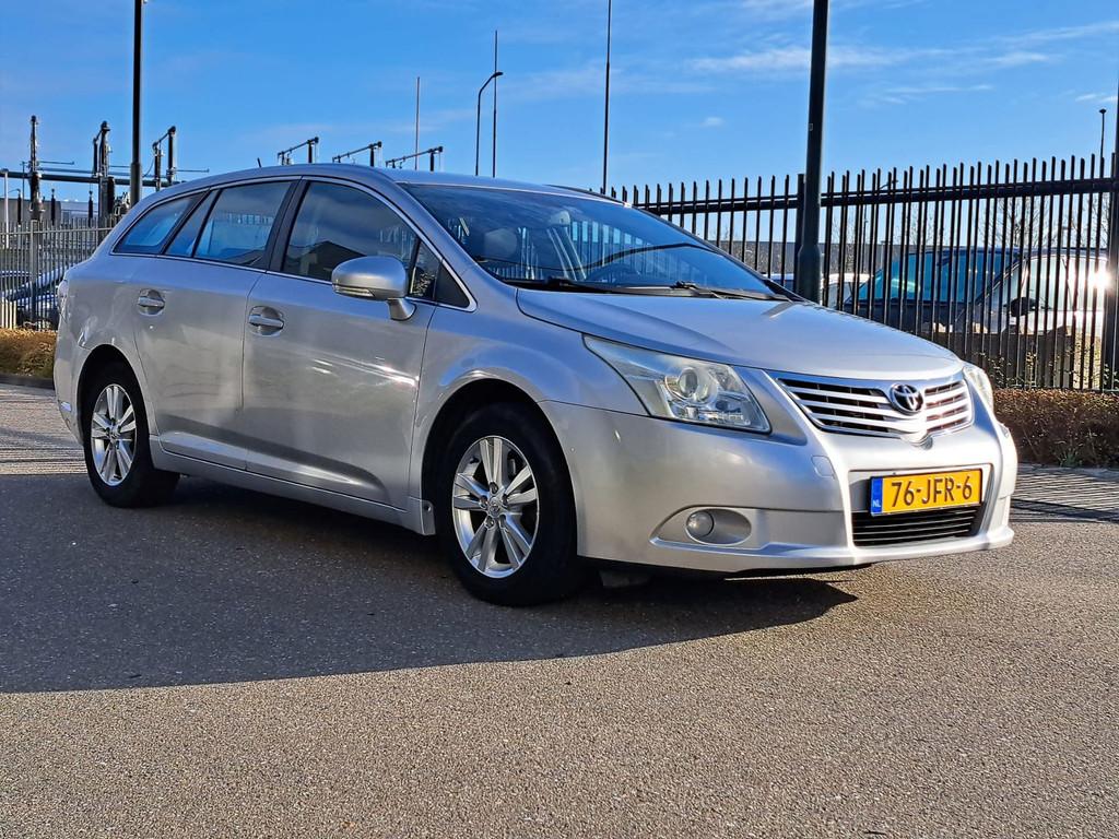 Toyota Avensis Wagon 1.8 VVTi Dynamic Export, 4 cilinders, Origineel Nederlands, Handgeschakeld, Grijs