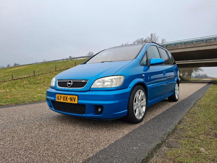 Opel zafira a OPC, arden blue, nwe apk, standkachel etc., Auto's, Opel, Bedrijf, Benzine, G, MPV, Handgeschakeld, Geïmporteerd