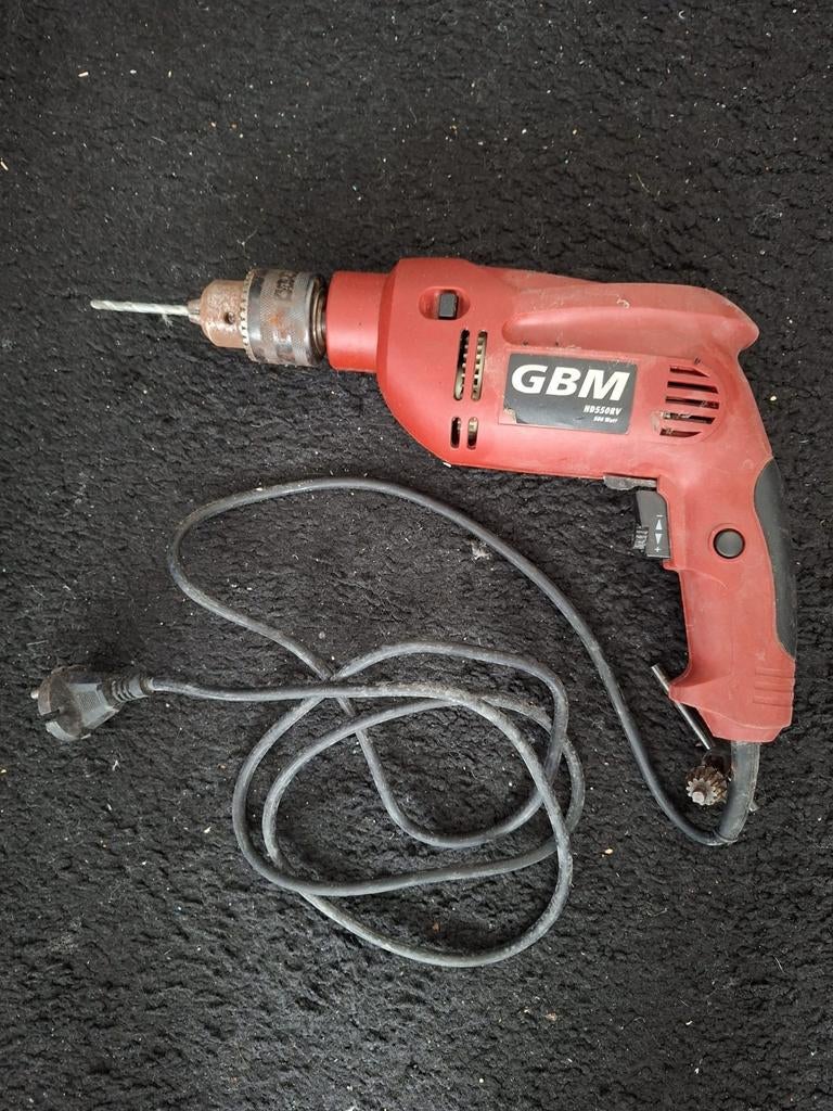 Boormachine GBM, Ophalen, Boormachine