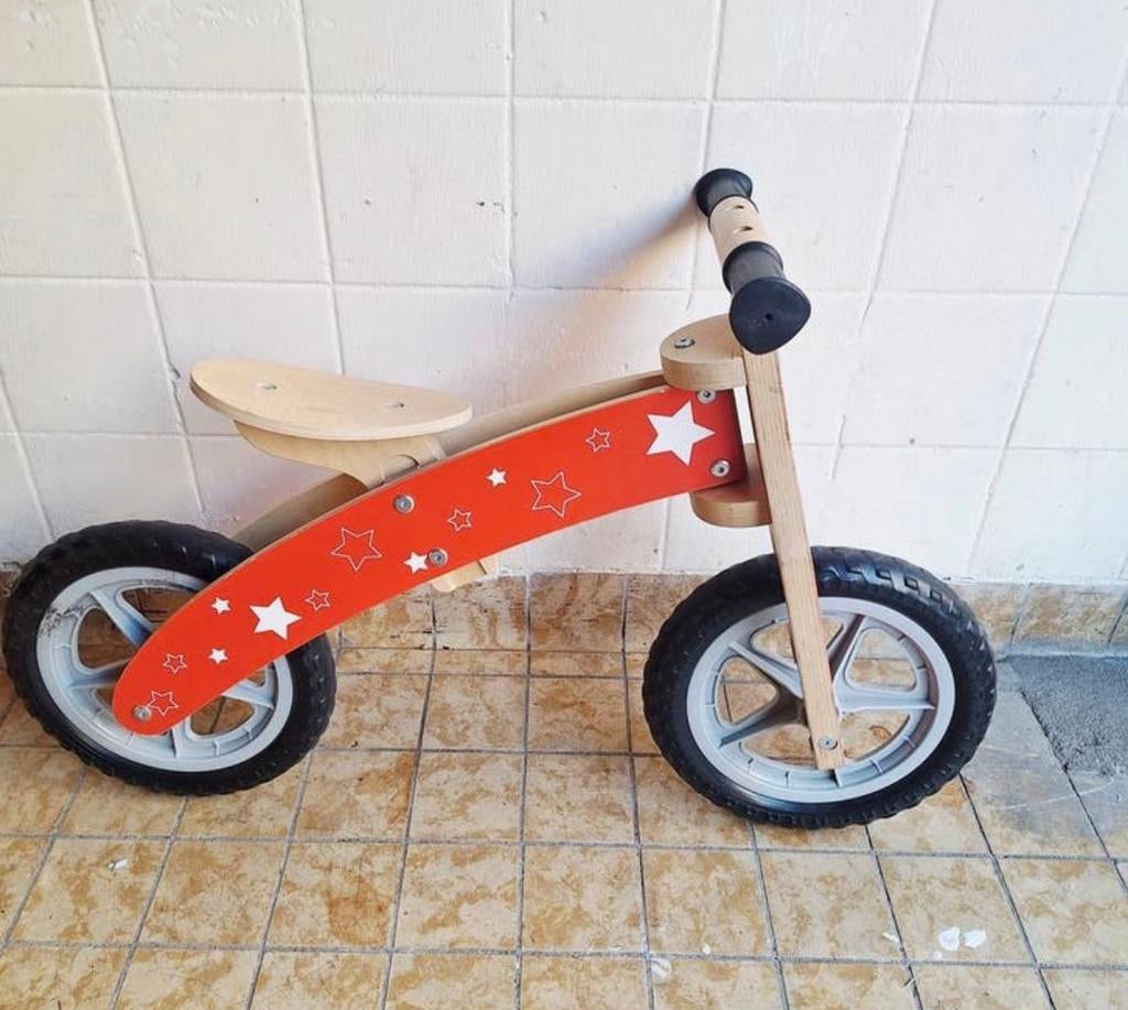 Houten Loopfiets, Ophalen, Gebruikt, -, Loopfiets