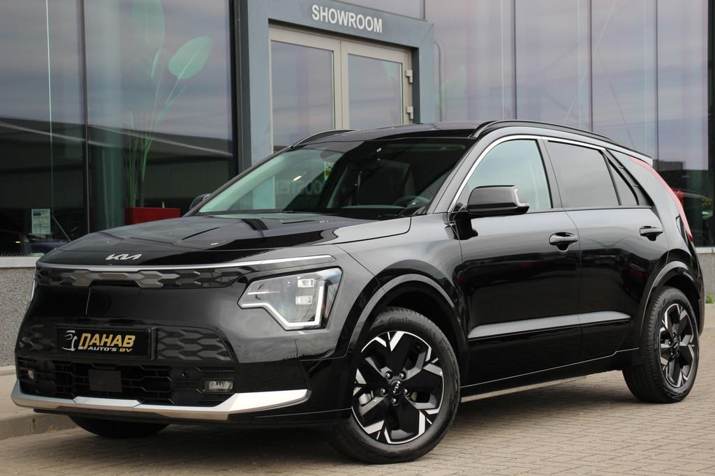 Kia Niro EV ExecutiveLine 64.8kWh | Schuifdak | Warmtepomp, Auto's, Kia, 12 maanden, Gebruikt, Zwart, 420 min
