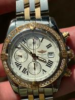 Breitling Chronomat evolution 44mm, Factory Diamond,Fullset, Sieraden, Tassen en Uiterlijk, Horloges | Heren, Ophalen of Verzenden
