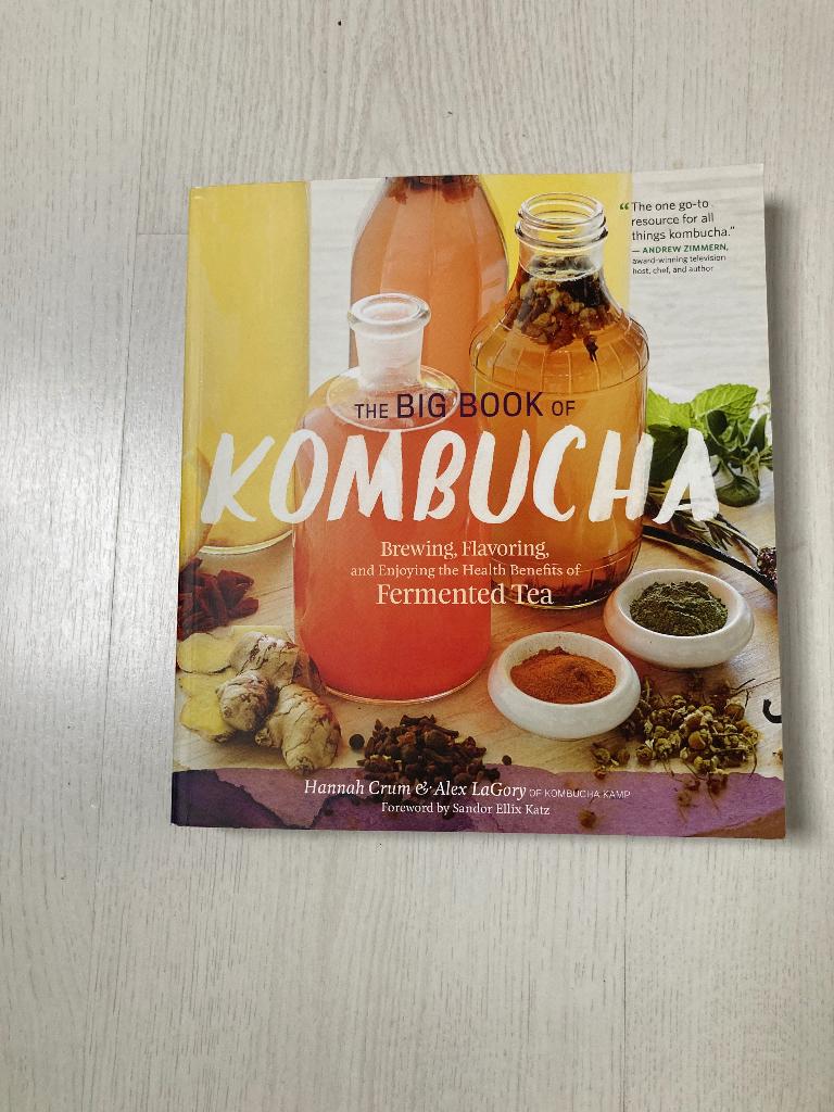 The big book of Kombucha, Ophalen of Verzenden, Zo goed als nieuw