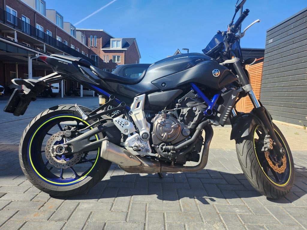 Yamaha MT07 - Zeer goed onderhouden, weinig gereden, Motoren, Motoren | Yamaha, 2 cilinders, Gebruikt, Particulier, Minimaal motorrijbewijs A2