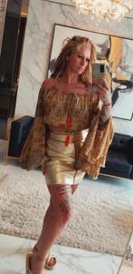 Ibiza Boho Top - Eén Maat, Kleding | Dames, Maat 38/40 (M), Beige, Nieuw, Ophalen of Verzenden