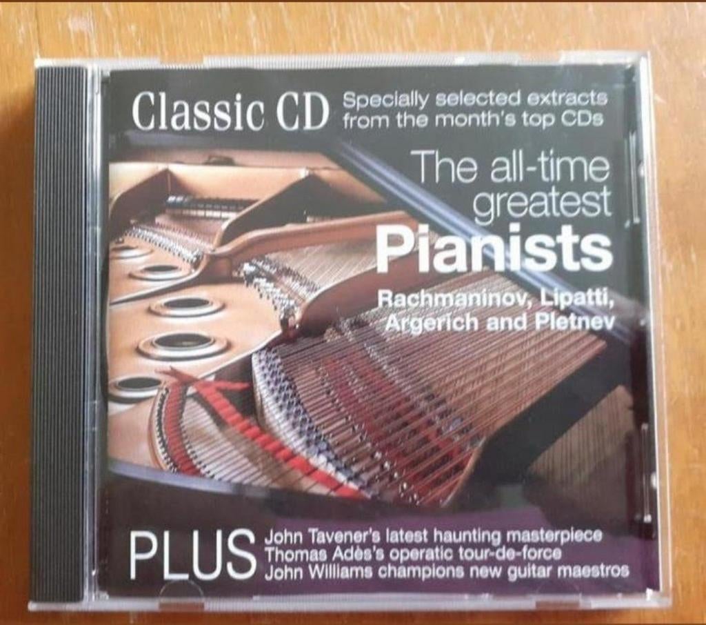Classic CD: The All-Time Greatest Pianists, Ophalen of Verzenden