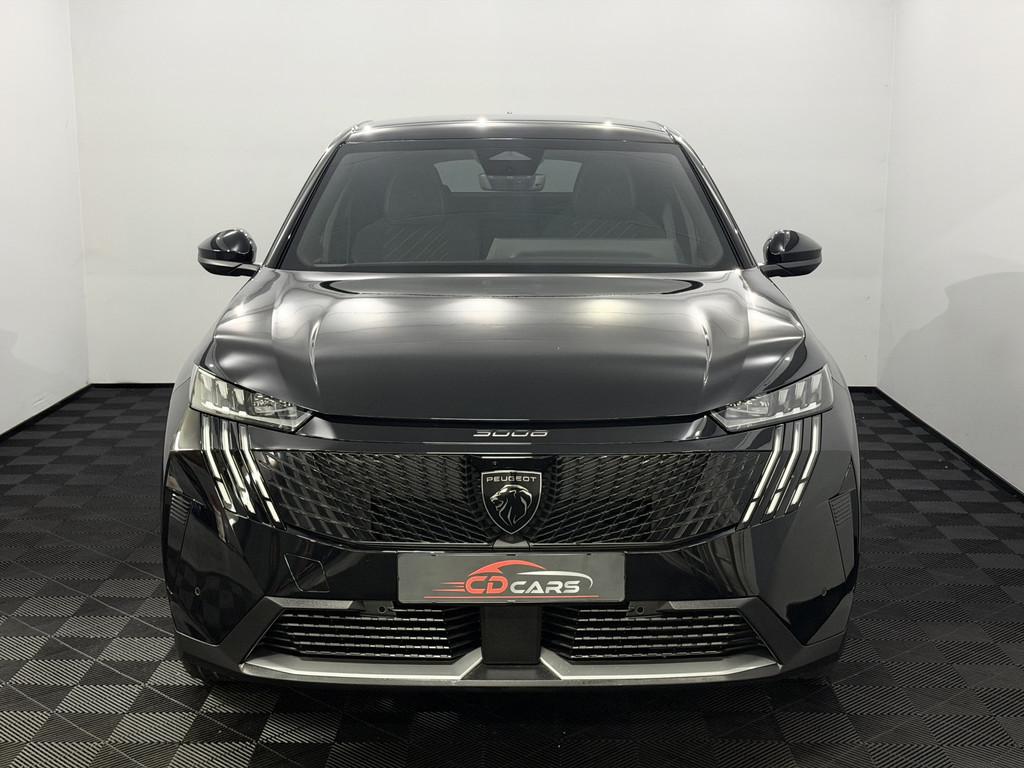 Peugeot 3008 1.2 Hybrid 145 GT 360 Camera, Navi, Half leder/, Gebruikt, 1199 cc, Zwart, Bedrijf