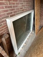 Hardhouten kozijn met HR++ glas - Zo goed als nieuw, Ophalen, Gevelraam of Ruit, 120 tot 160 cm, Zo goed als nieuw