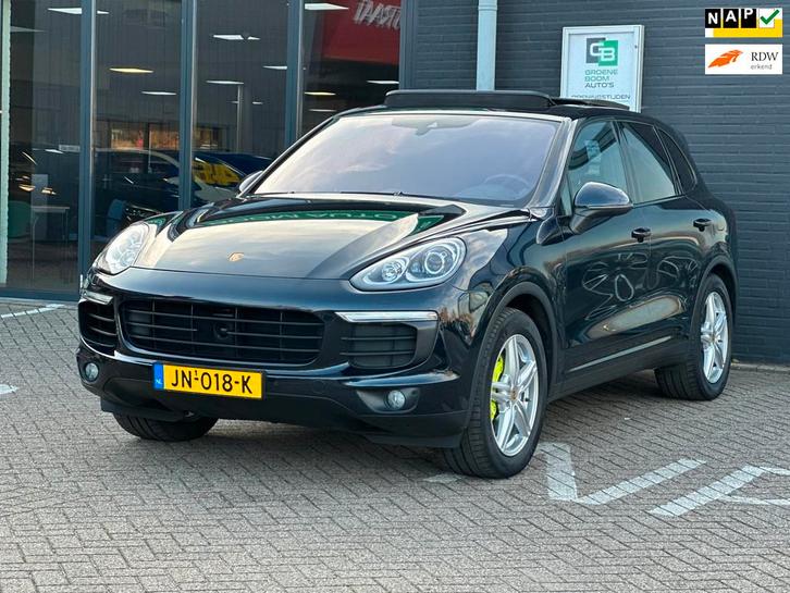 Porsche Cayenne 3.0 S E-Hybrid/2E EIG/PANO-DAK/LEDER/NL-AUTO, Auto's, Porsche, Bedrijf, Te koop, Cayenne, 4x4, ABS, Adaptive Cruise Control