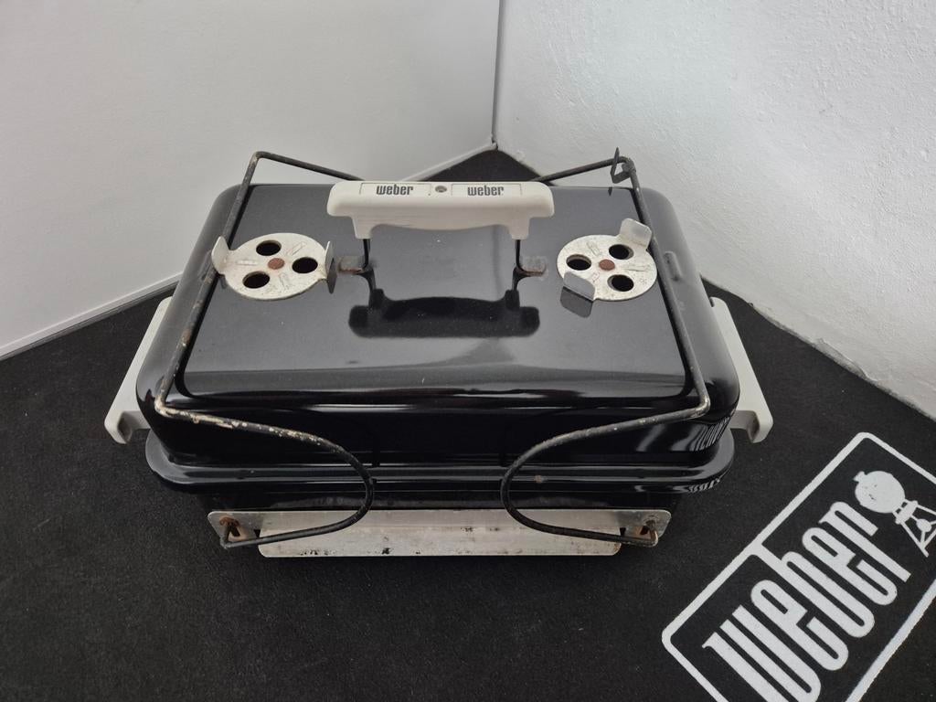 Weber Go-Anywhere BBQ, Tuin en Terras, Houtskoolbarbecues, Ophalen of Verzenden, Gebruikt, Weber