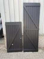 Prachtset van 12 massief meranti boeren raamluiken, La belle porte, Jurgen.hoogenboezem@gmail.com, Overige typen, Zo goed als nieuw