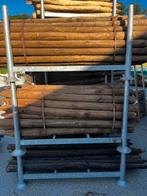 Weidepalen Houten paal voor verschillende soorten en maten, Tuin en Terras, Palen, Balken en Planken, Ophalen, Nieuw, 180 tot 250 cm