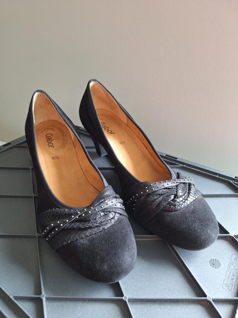 Gabor zwarte pumps met hak - maat 44, Kleding | Dames, Schoenen, Pumps, Zwart, Gabor, Ophalen of Verzenden