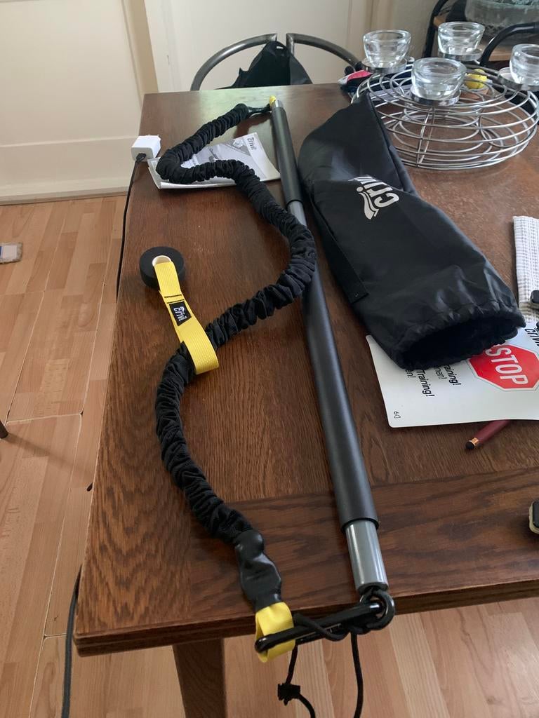 Crivit fitness- trainingsstang, Sport en Fitness, Fitnessmaterialen, Ophalen, Nieuw, Overige typen