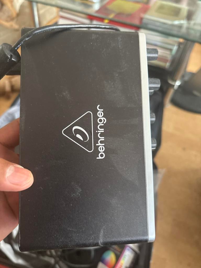 Behringer UMC204HD – nieuw (zonder doos), Ophalen of Verzenden, Zo goed als nieuw, Audio