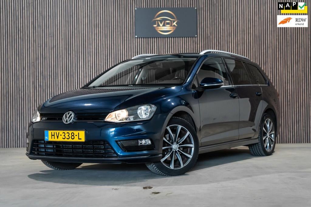 Volkswagen Golf Variant 1.4 TSI R-Line 2016 DSG NAVI CRUISE, Gebruikt, 4 cilinders, 150 pk, Blauw
