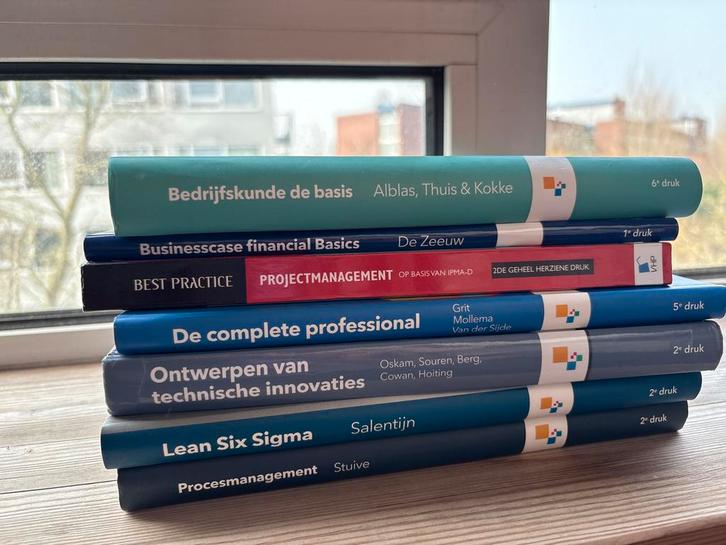 Technische Bedrijfskunde Boeken HBO - Diverse Titels, Boeken, Studieboeken en Cursussen, Gelezen, HBO, Gamma, Ophalen of Verzenden