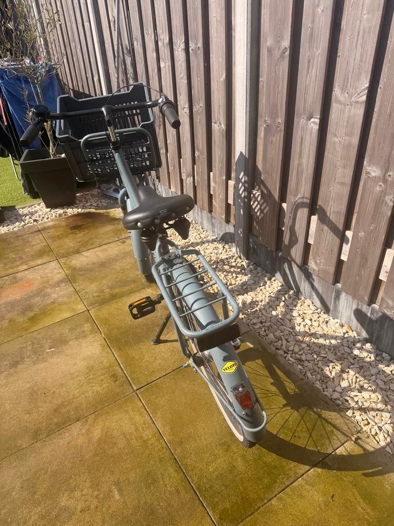 Cortina U4 meisjes fiets met krat 24 inch, Fietsen en Brommers, Fietsen | Dames | Damesfietsen, Ophalen, Gebruikt