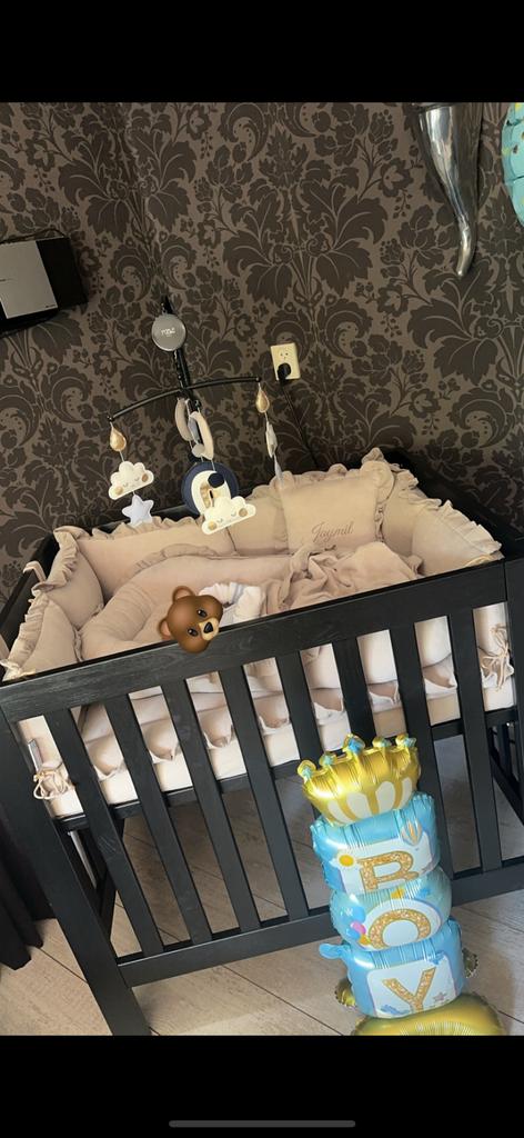 Box met aankleding, Kinderen en Baby's, Boxen, Ophalen of Verzenden, Zo goed als nieuw, Boxkleed