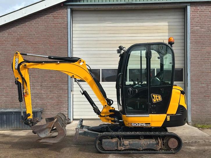 JCB 8026 CTS (bj 2019), Zakelijke goederen, Machines en Bouw | Kranen en Graafmachines, Graafmachine