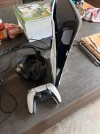 PlayStation 5 met controller en headset - Z.G.A.N., Ophalen, Zo goed als nieuw, Playstation 5