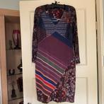 ZO MOOIE EROKE VELOURS/DIV MATERIALEN JURK MT S, Overige kleuren, Ophalen of Verzenden, Zo goed als nieuw, Maat 36 (S)