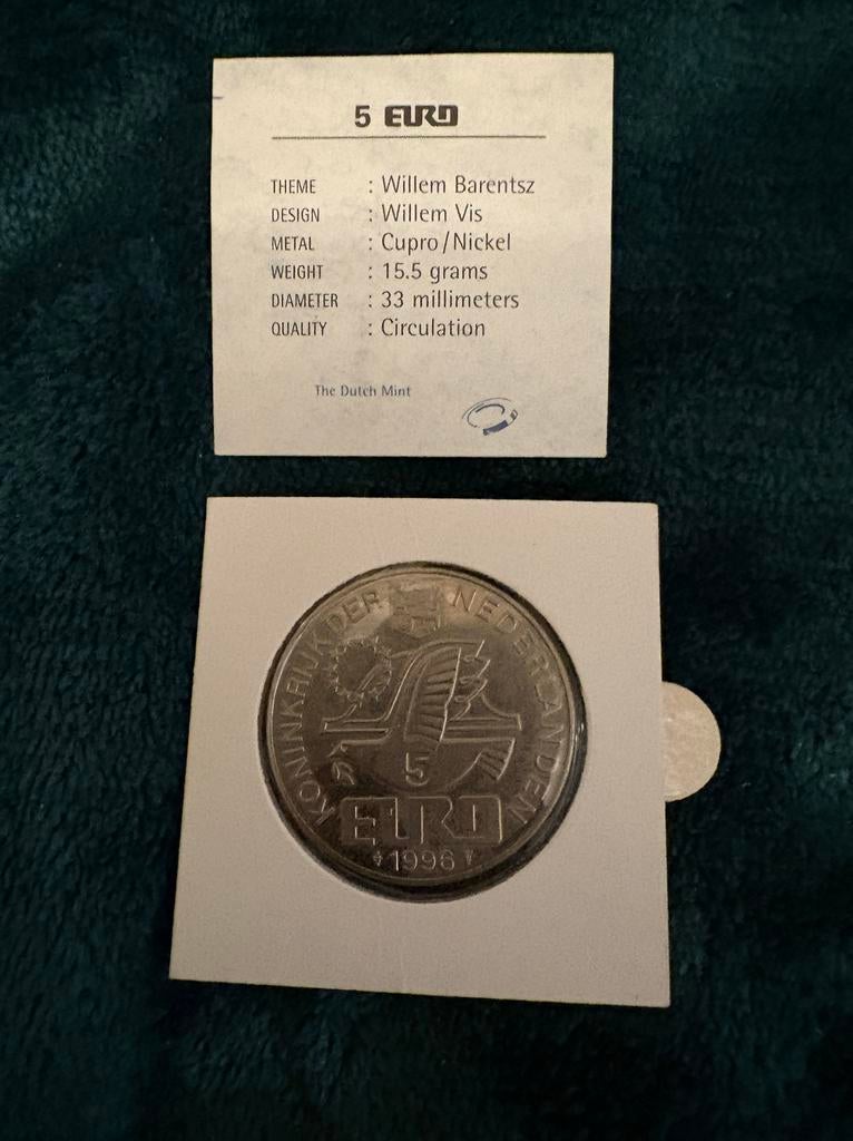 Willem Barentsz Euro Munten - 4 Stuks, Postzegels en Munten, Ophalen, Overige landen, Overige waardes, Setje