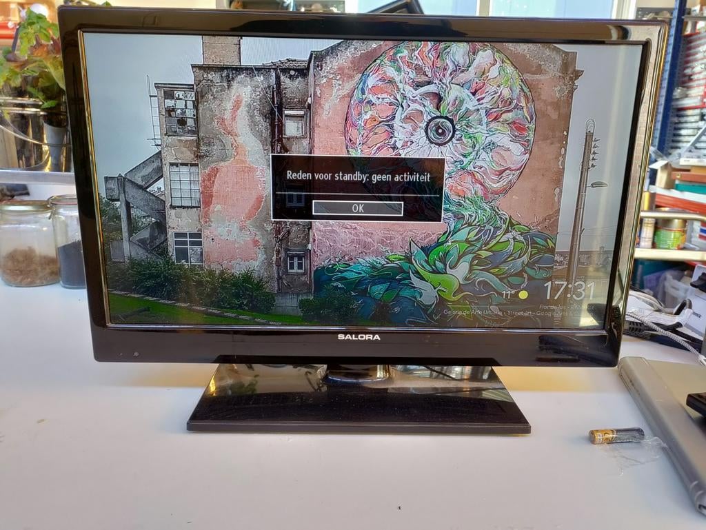 Salora TV voor caravan, Caravans en Kamperen, Ophalen