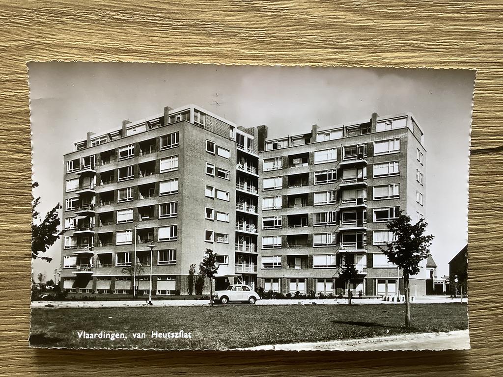 ansichtkaart Vlaardingen, Verzamelen, Ansichtkaarten | Nederland, Ophalen of Verzenden, Ongelopen, Zuid-Holland