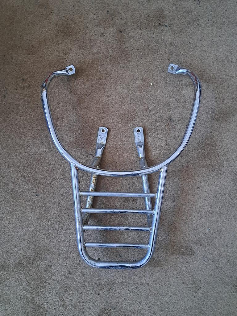 Bagagedrager Peugeot Django - Chroom (met lichte roest), Ophalen of Verzenden, Gebruikt, Overige typen, Peugeot