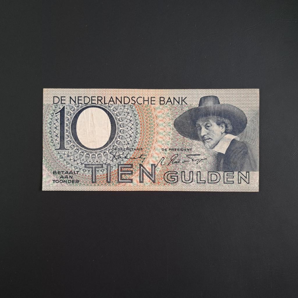 10 gulden Nederland #063, Verzenden, Overige landen, Los biljet