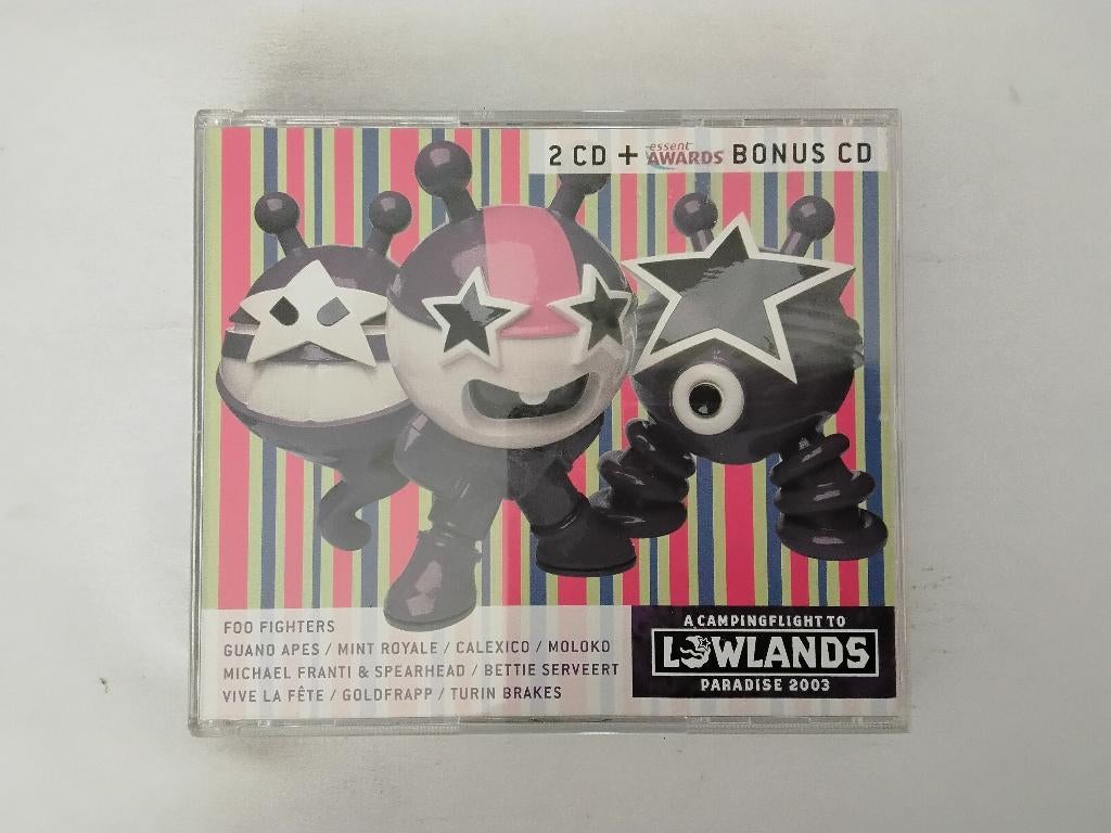 a campingflight to lowlands 2003, Ophalen of Verzenden, Gebruikt