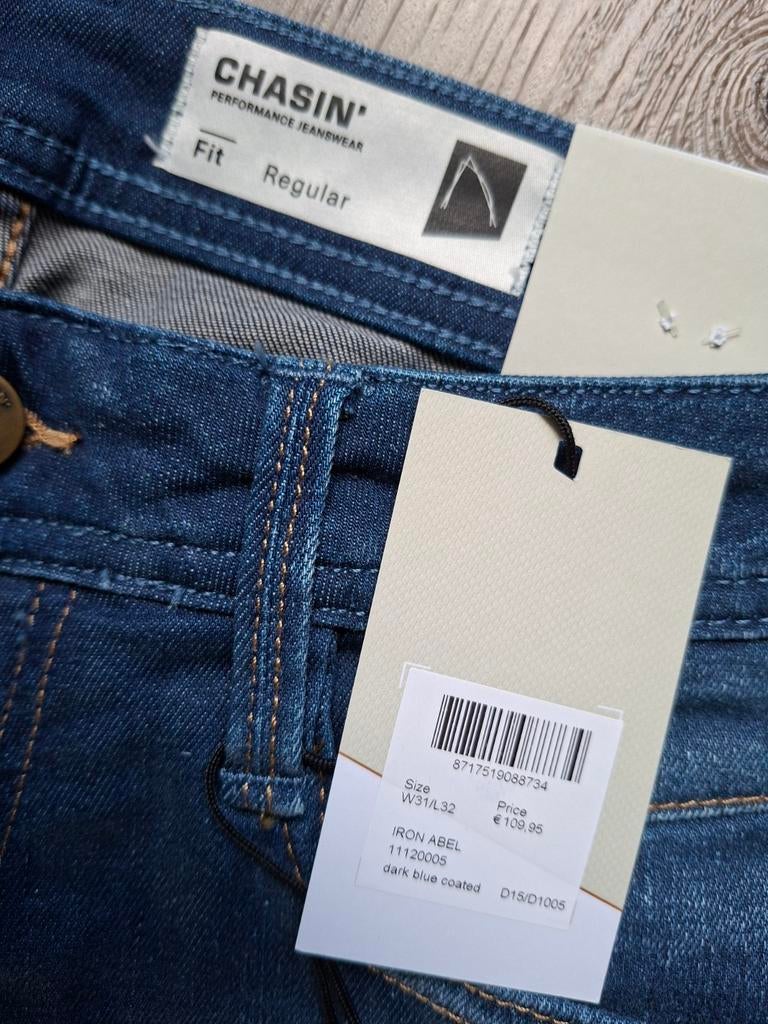 Chasin Iron regular fit jeans W31 L32, Chasin, Blauw, Nieuw, W32 (confectie 46) of kleiner