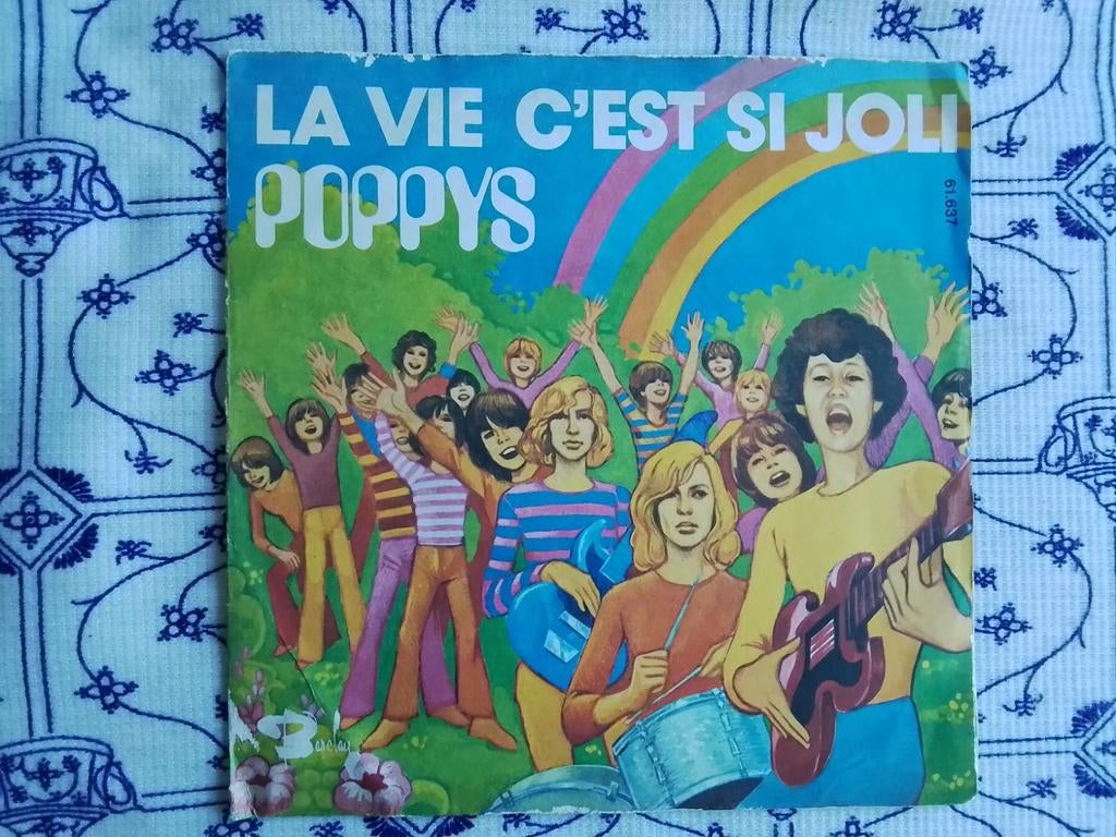 Poppys          La vie c'est si joli, Cd's en Dvd's, Vinyl Singles, Ophalen of Verzenden, Zo goed als nieuw, Pop, Single