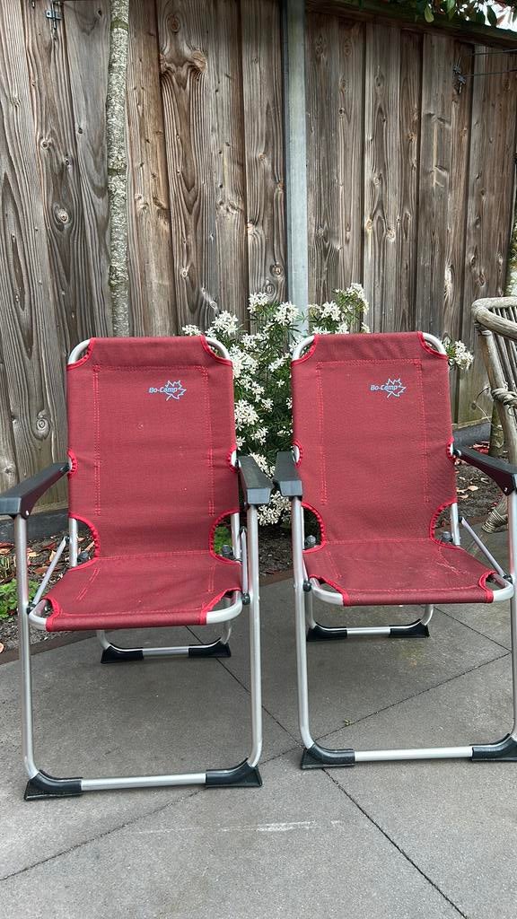 Bo-Camp campingstoel, Ophalen, Zo goed als nieuw, Campingstoel