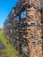 Eik Beuk mix droog brandhout kachelhout haardhout, Tuin en Terras, 6 m³ of meer, Ophalen of Verzenden, Eikenhout, Blokken