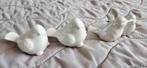 Stenen vogeltjes, wit, 5cm hoog, Ophalen of Verzenden, Nieuw