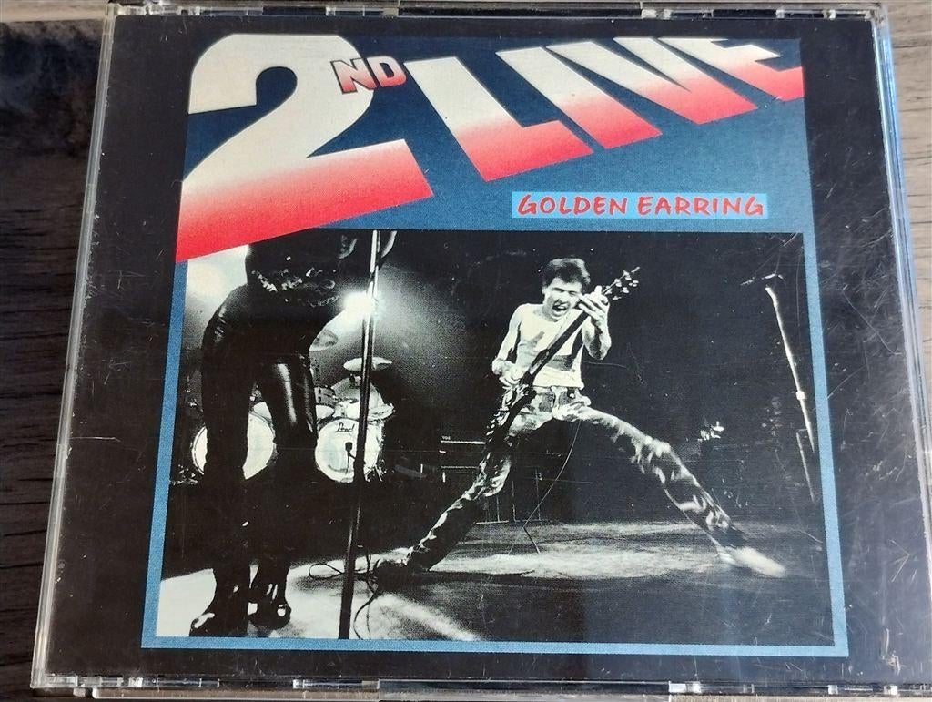 Golden Earring ‎- 2nd Live [2 CD], Cd's en Dvd's, Cd's | Rock, Zo goed als nieuw, Poprock, Ophalen of Verzenden