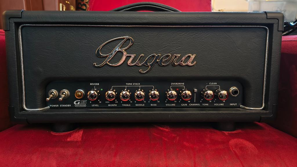 Bugera G5 INFINIUM 5 watt tube head, Ophalen, Zo goed als nieuw, Gitaar, Minder dan 50 watt