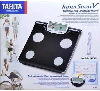 Tanita BC-601 Segmentale Lichaamsanalyse Weegschaal, Witgoed en Apparatuur, Weegschalen, Zo goed als nieuw, Digitaal, Personenweegschaal