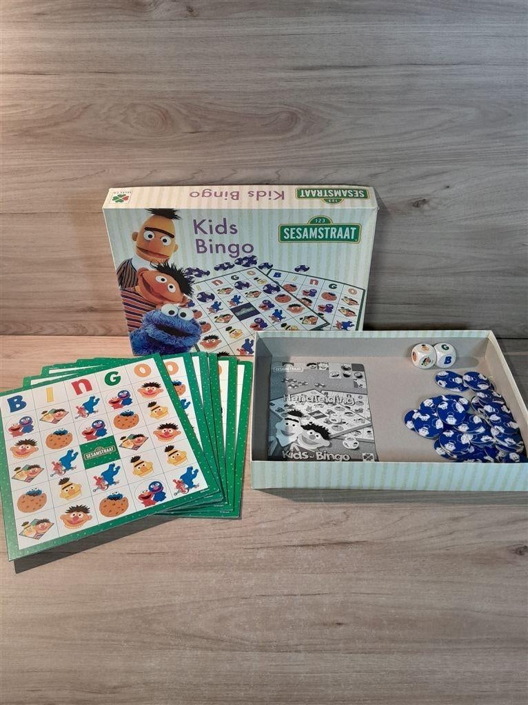 sesamstraat kids bingo - s6275