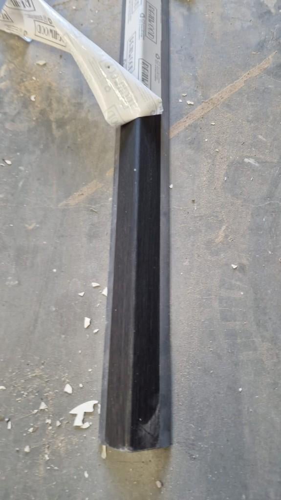 Kunststof hoekprofiel mat zwart, Ophalen, Kunststof, Overige typen, Nieuw