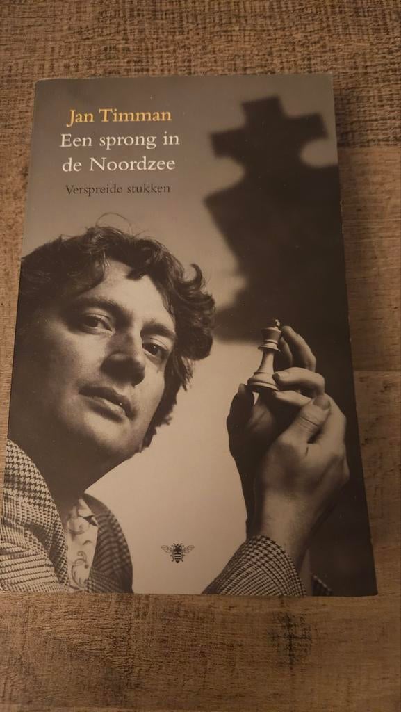 Jan Timman - Een sprong in de Noordzee (Schaakboek), Boeken, Ophalen of Verzenden, Gelezen, Jan Timman