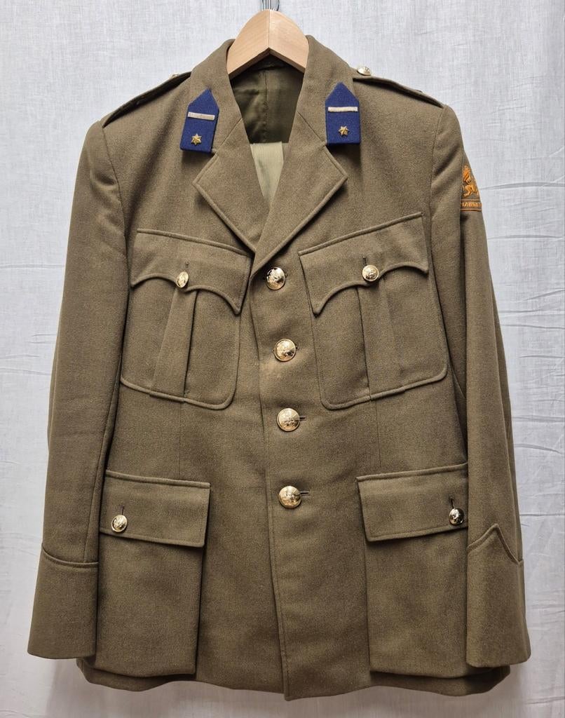 Dagelijks tenue majoor aalmoezenier jaren 50, Ophalen of Verzenden, Landmacht, Nederland, Kleding of Schoenen