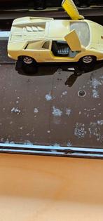 Miniatuur auto Lamborghini Diablo geel schaal 1/40, Hobby en Vrije tijd, Modelauto's | Overige schalen, Ophalen of Verzenden
